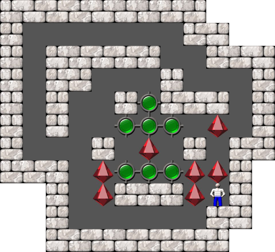 Sokoban Kevin 18 level 31